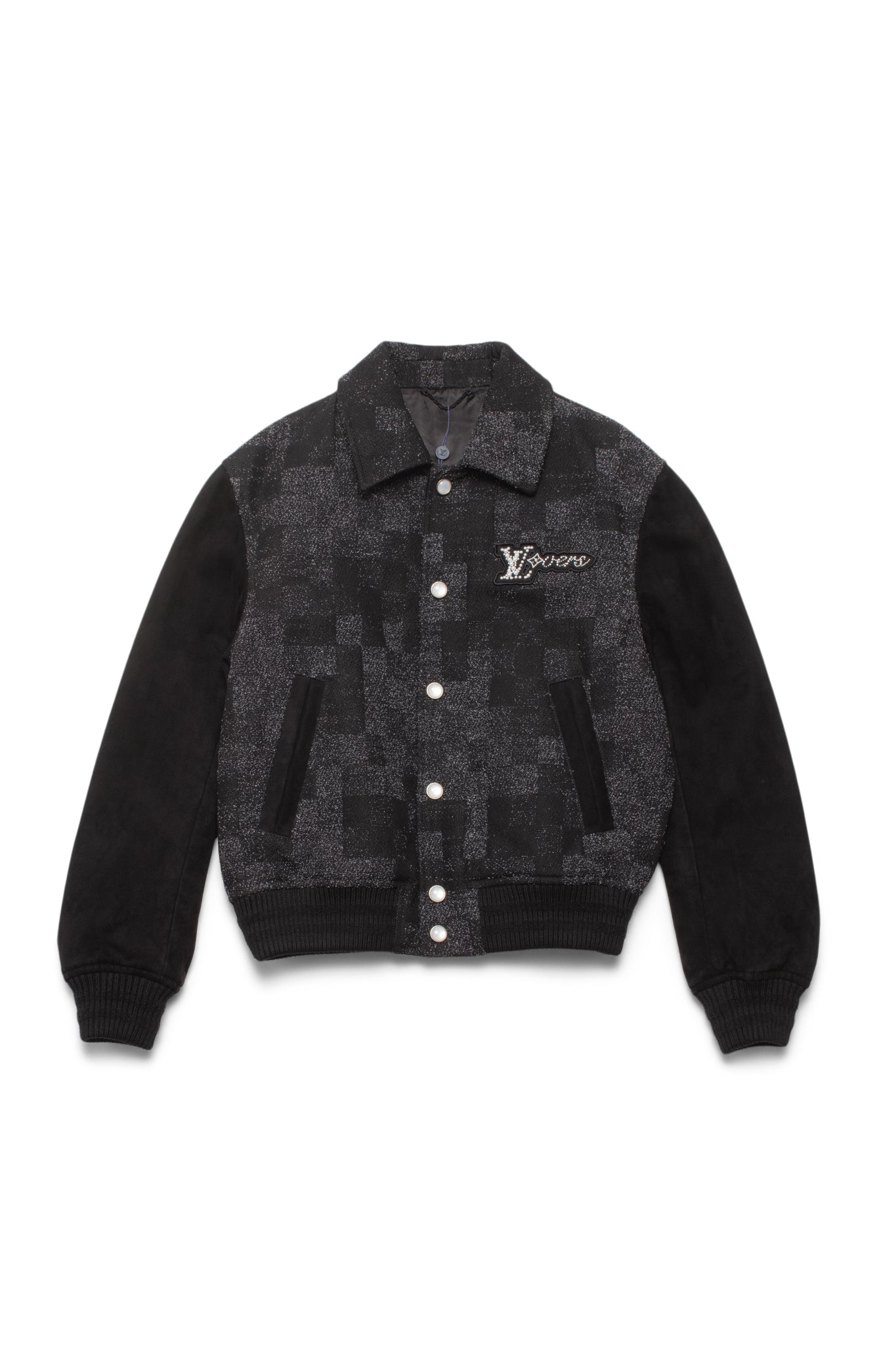 Louis Vuitton Mix Leather Varsity Blouson