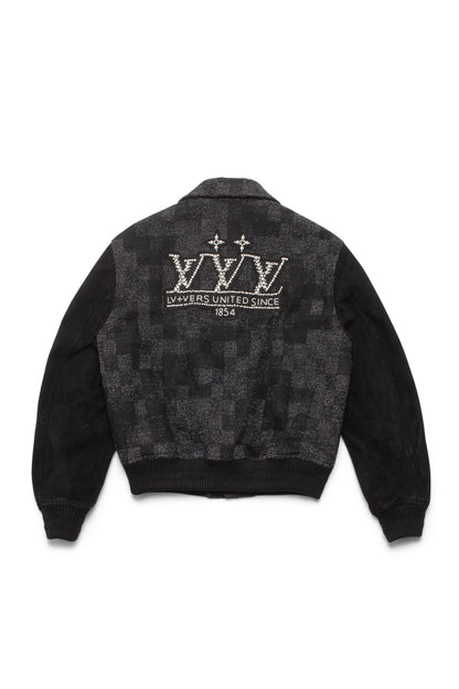 Louis Vuitton Mix Leather Varsity Blouson