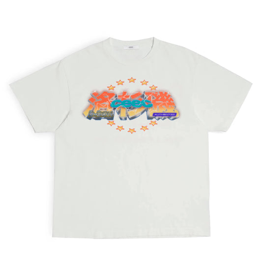 CEEC LA B-BALL T-shirt in White