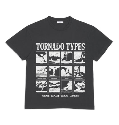 CEEC Tornado Type T-shirt in Washed Black