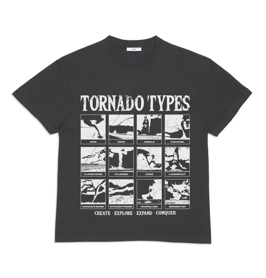CEEC Tornado Type T-shirt in Washed Black