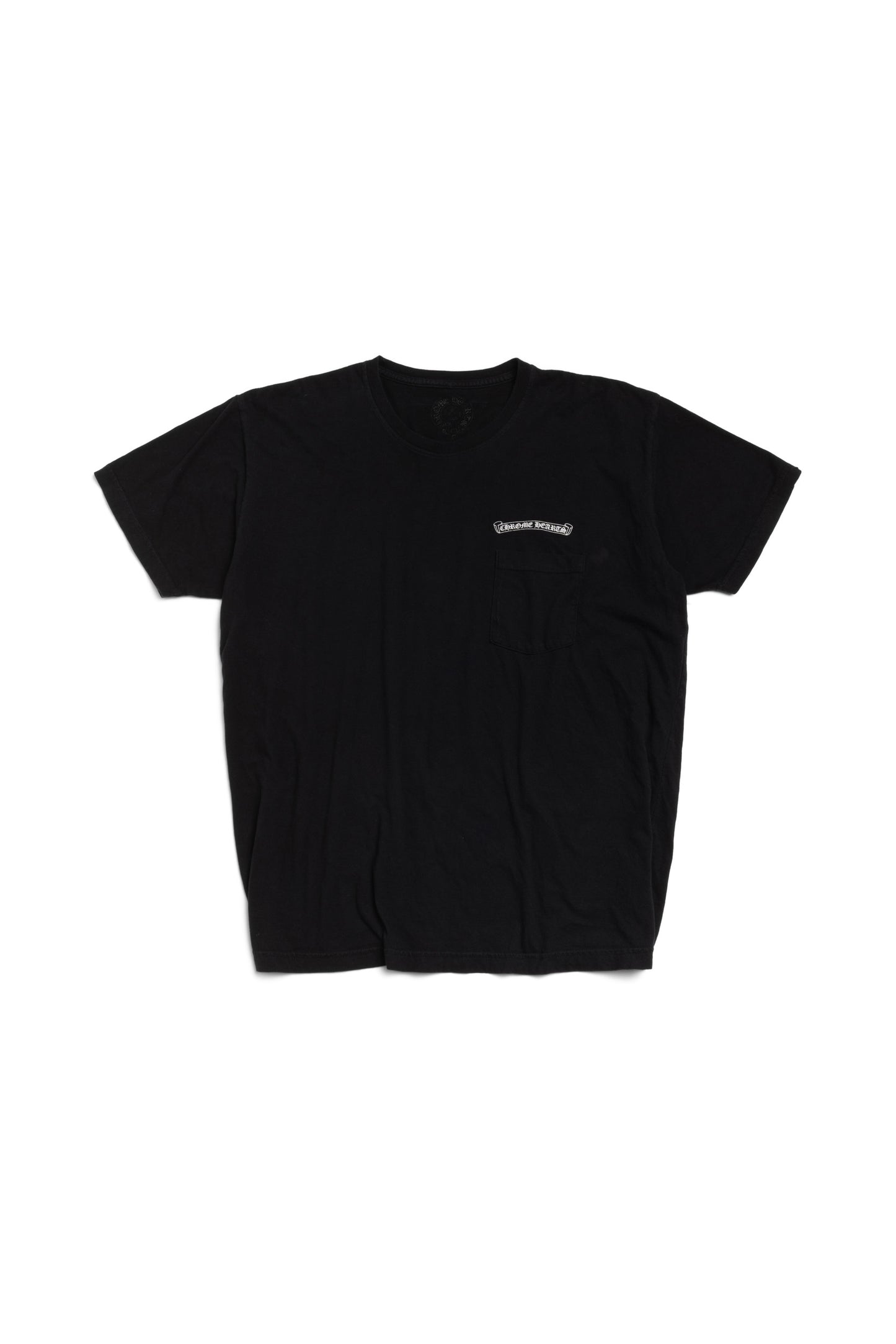 Chrome Hearts Scroll-logo Pocket T-shirt