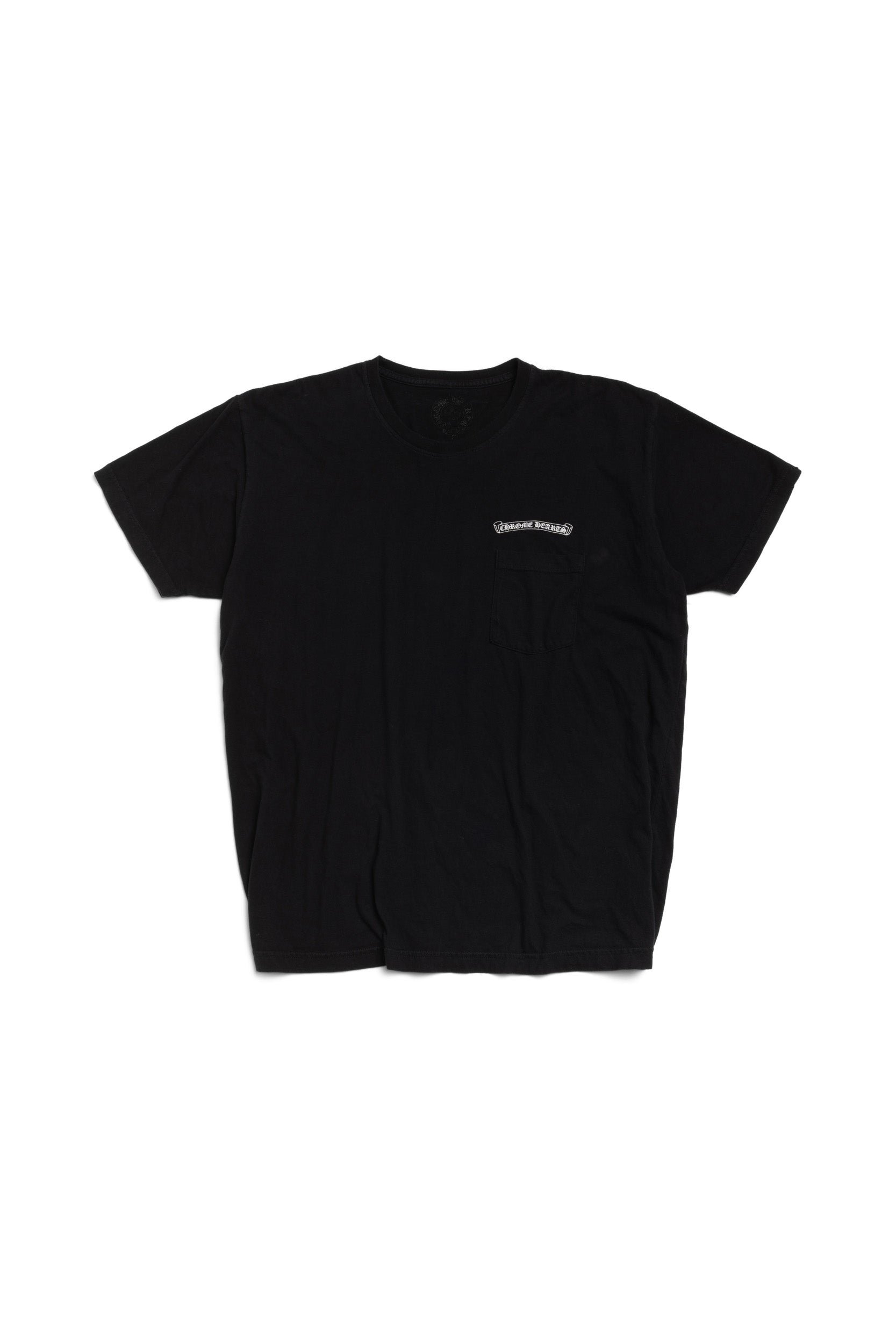 Chrome Hearts Scroll-logo Pocket T-shirt