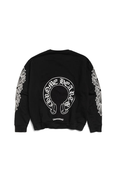 Chrome Hearts Horseshoe Logo Crewneck Sweatshirt