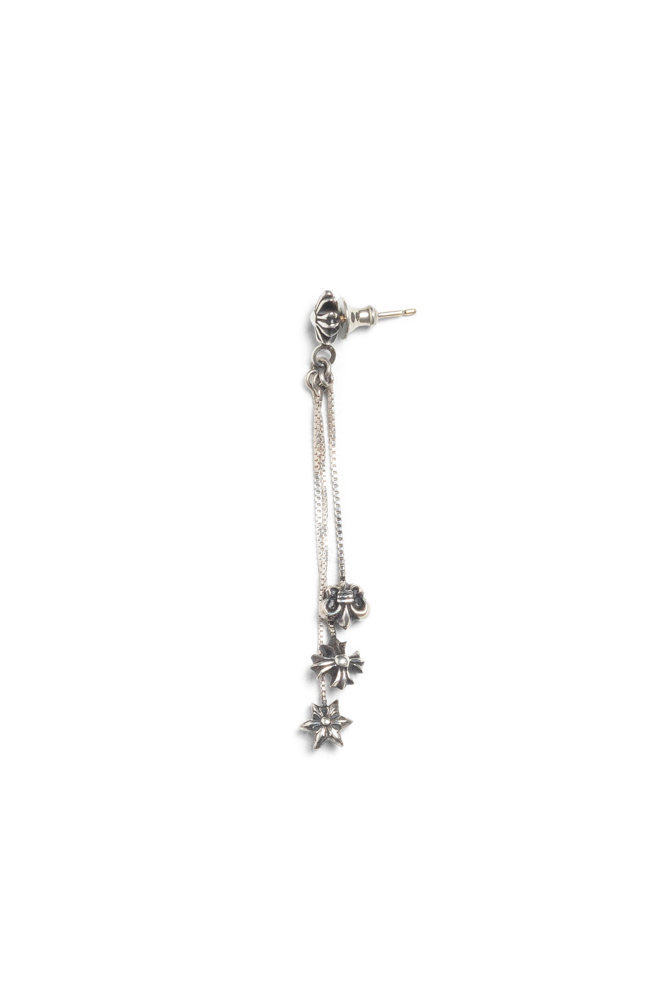 Chrome Hearts Jojo Plus Single Drop Earring