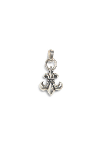 Chrome Hearts Silver BS Fleur Pendant (with Bale)