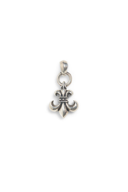 Chrome Hearts Silver BS Fleur Pendant (with Bale)