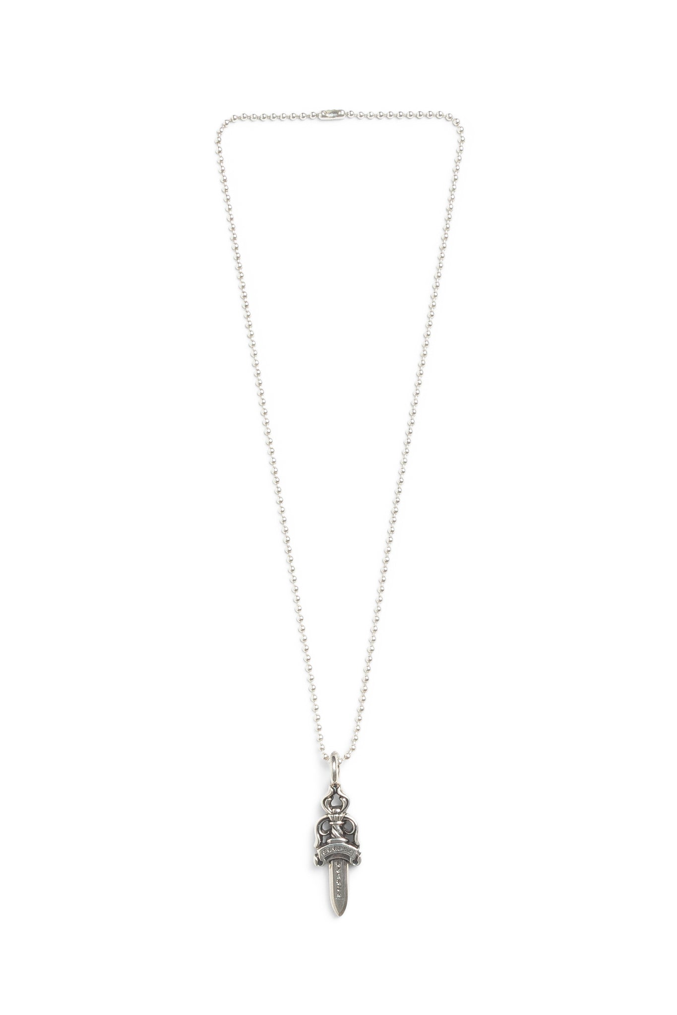 Chrome Hearts Ball Chain with Dagger Pendant