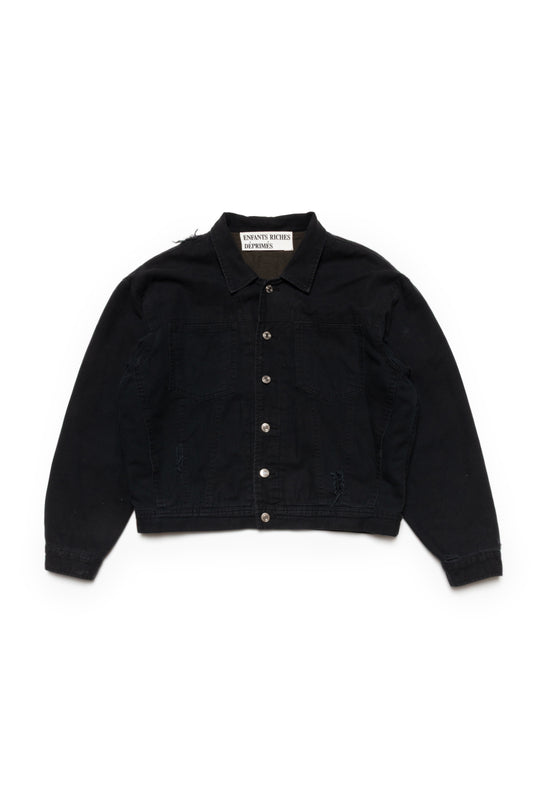 Enfants Riches Déprimés Distressed Button-Up Jacket