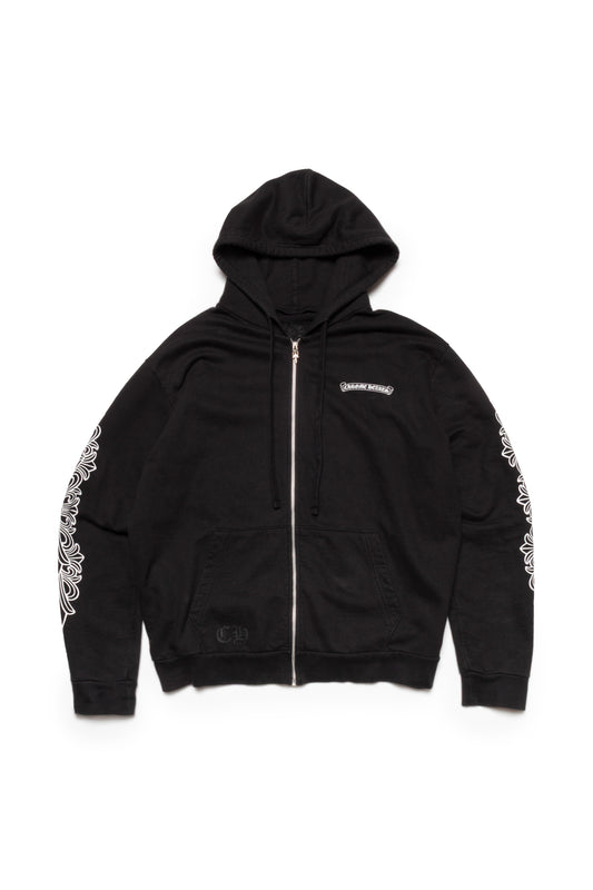 Chrome Hearts Eye Chart Dagger Zip-Up Hoodie