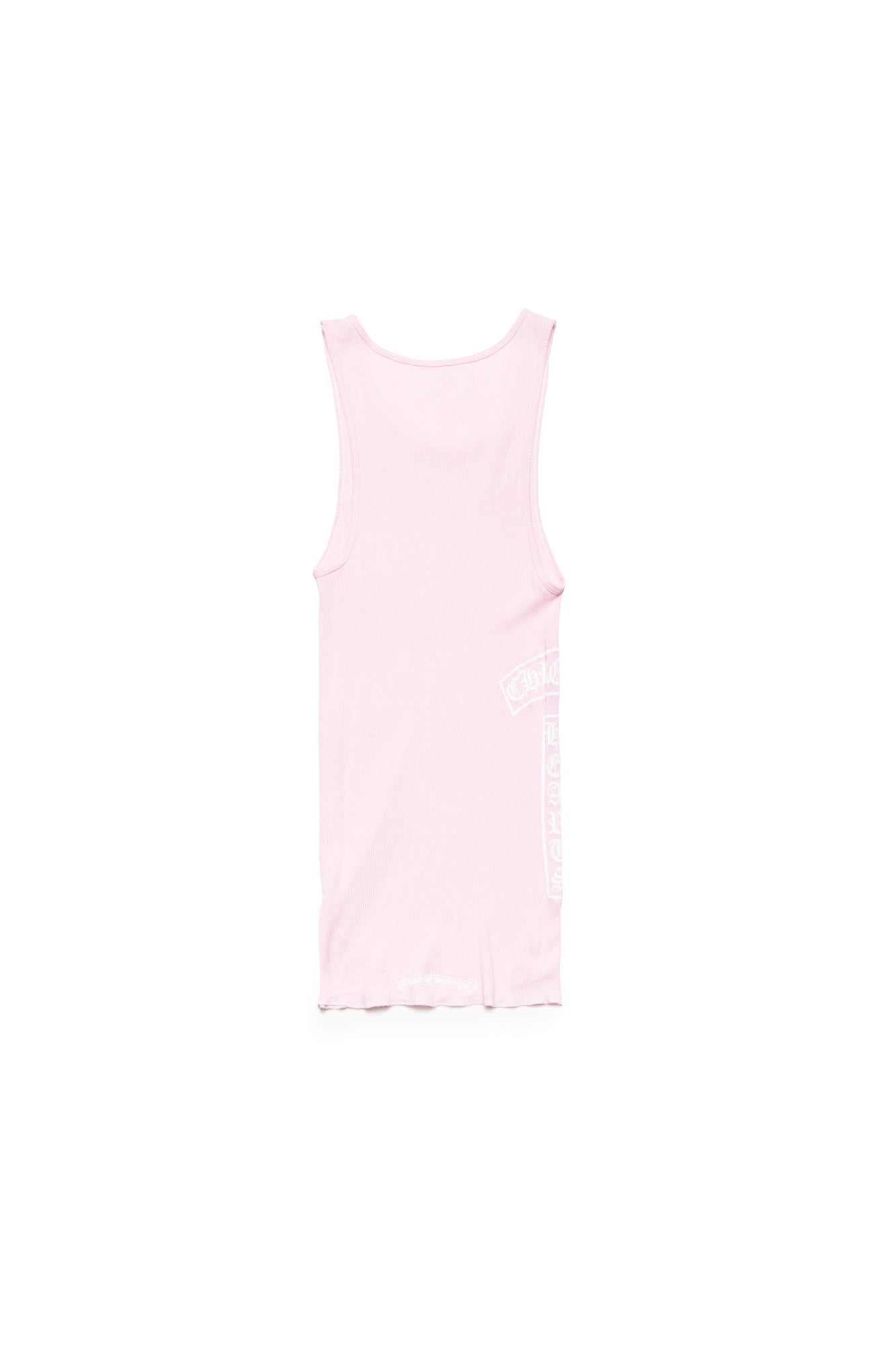 Chrome Hearts T-Bar Ribbed Tank Top/Dress