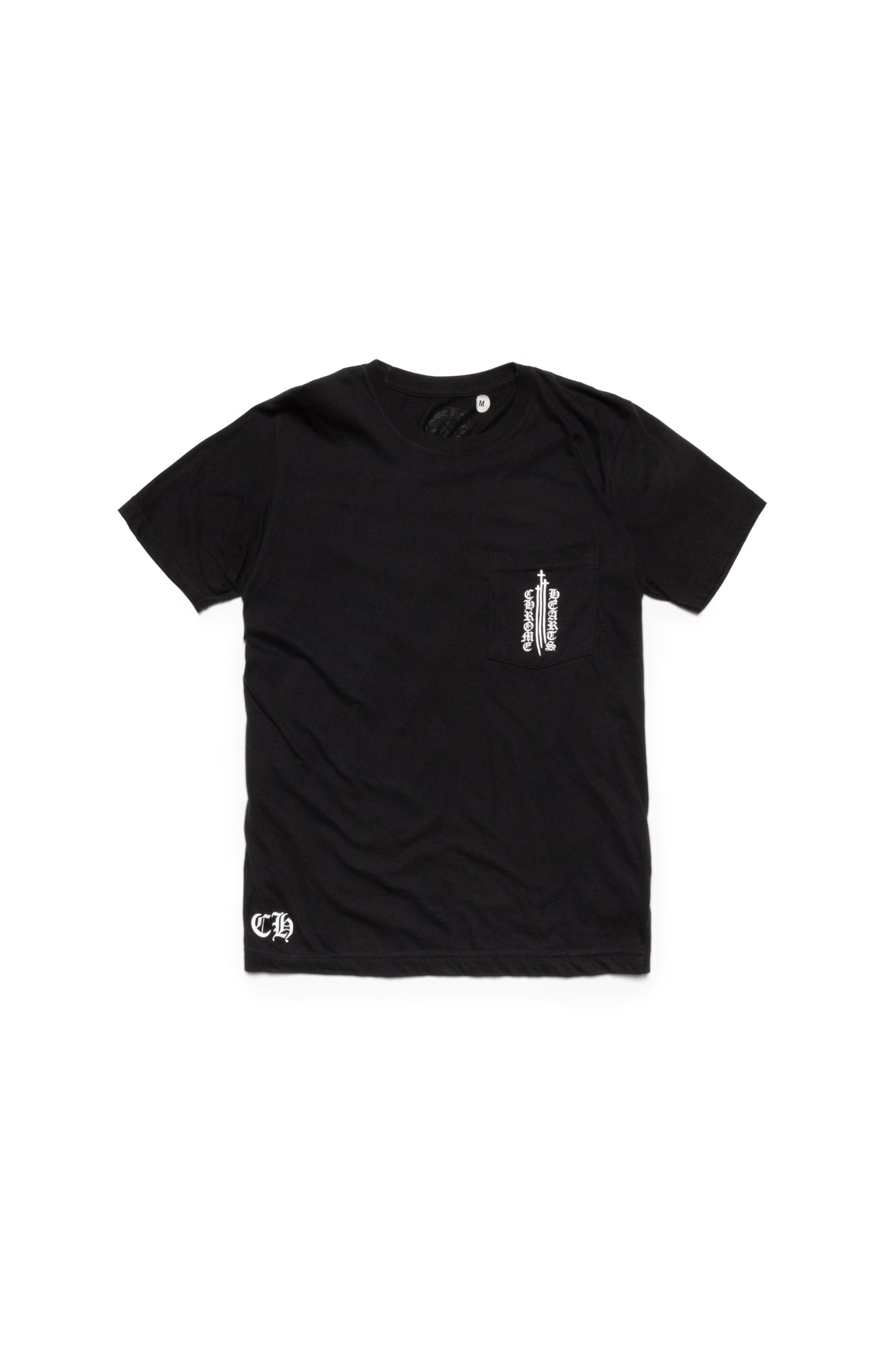 Chrome Hearts Triple Cross on Back Short Sleeve T-shirt