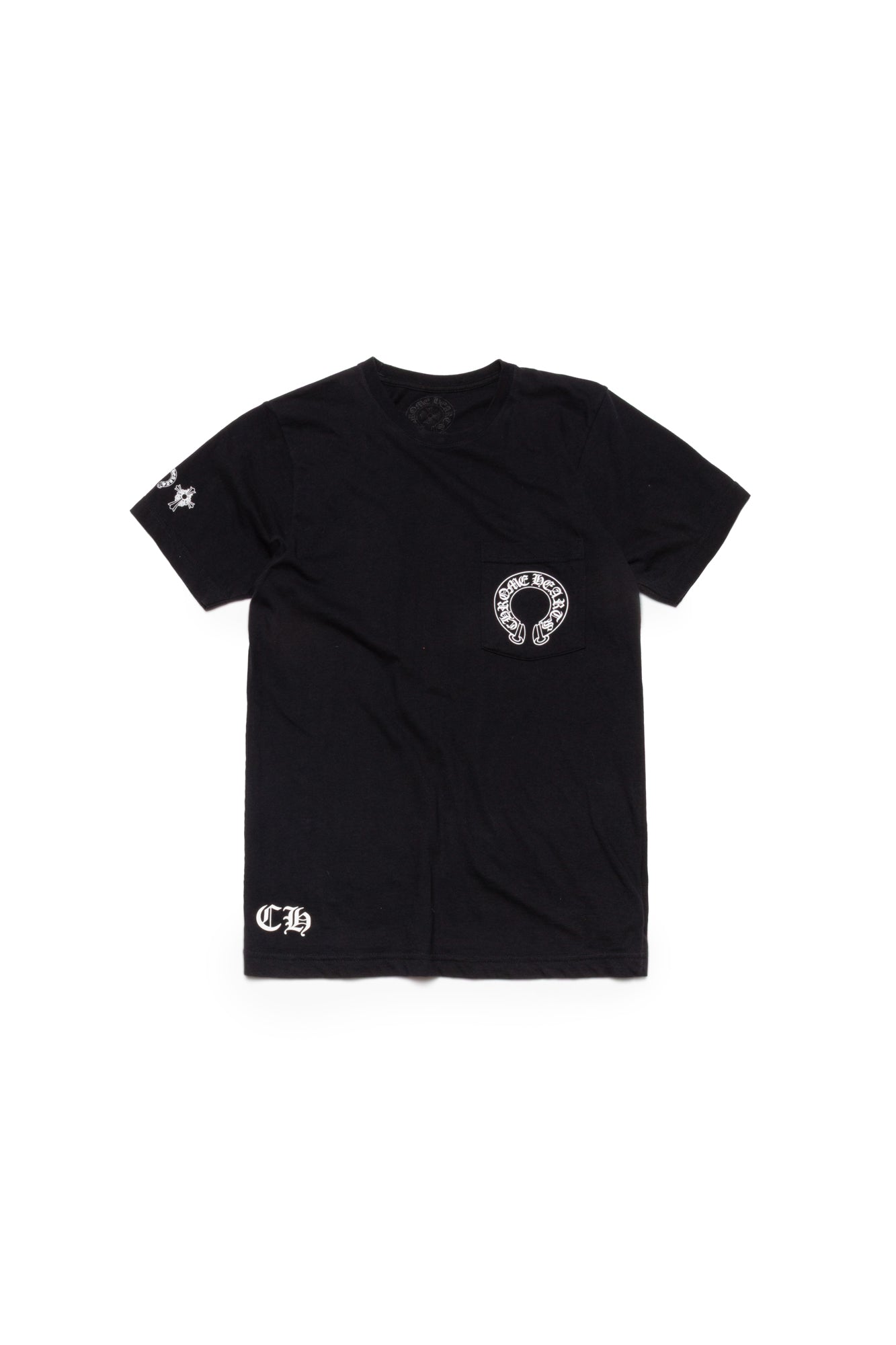 Chrome Hearts T Bar Logo With Pocket Short Sleeve T-shirt