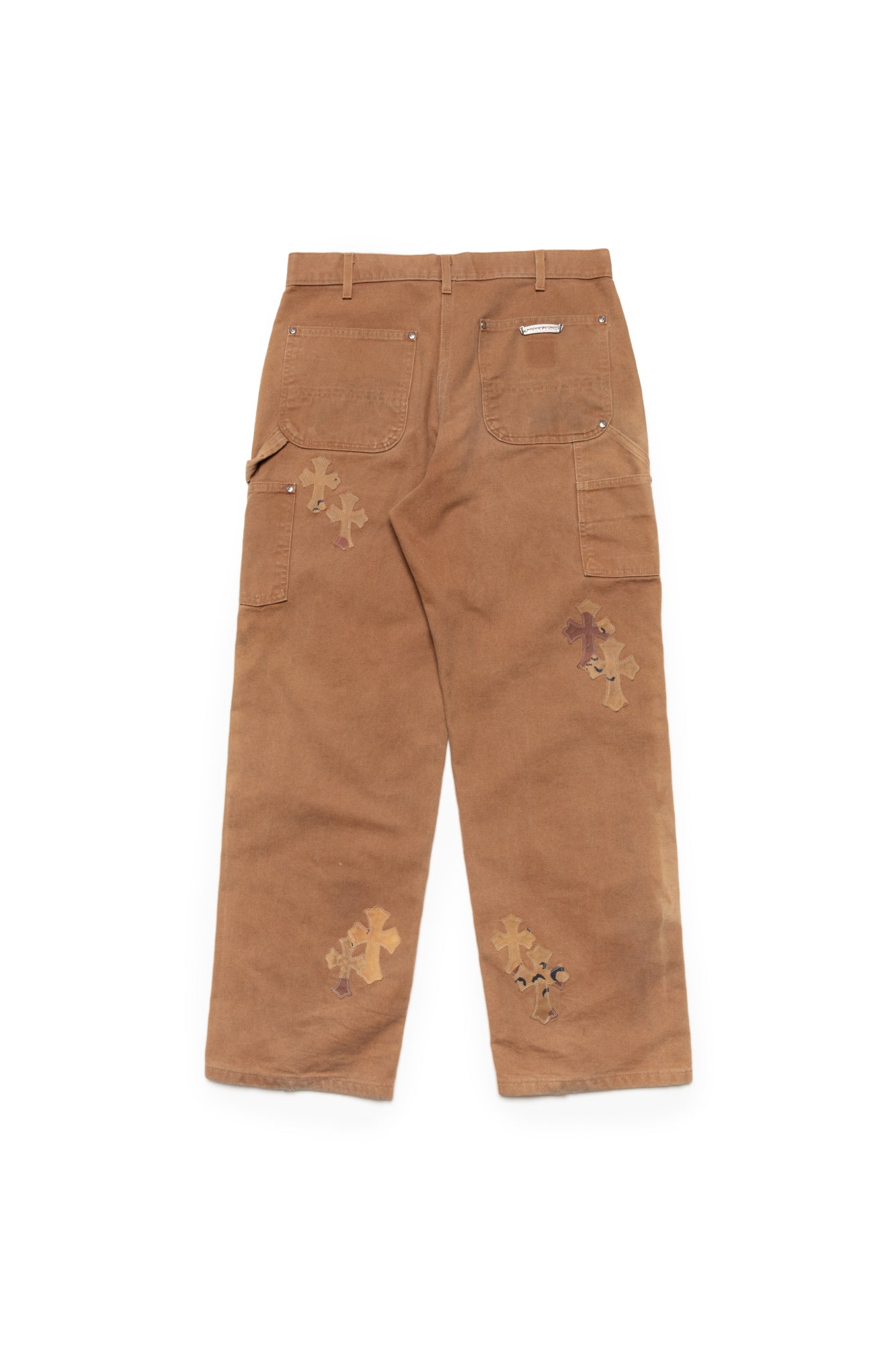 Chrome Hearts x Matty Boy Sex Records Carhartt Cross Patch Carpenter Pants