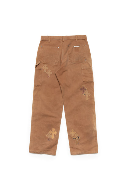 Chrome Hearts x Matty Boy Sex Records Carhartt Cross Patch Carpenter Pants