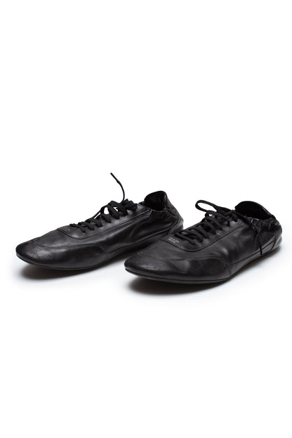 Prada Collapse Leather Sneakers