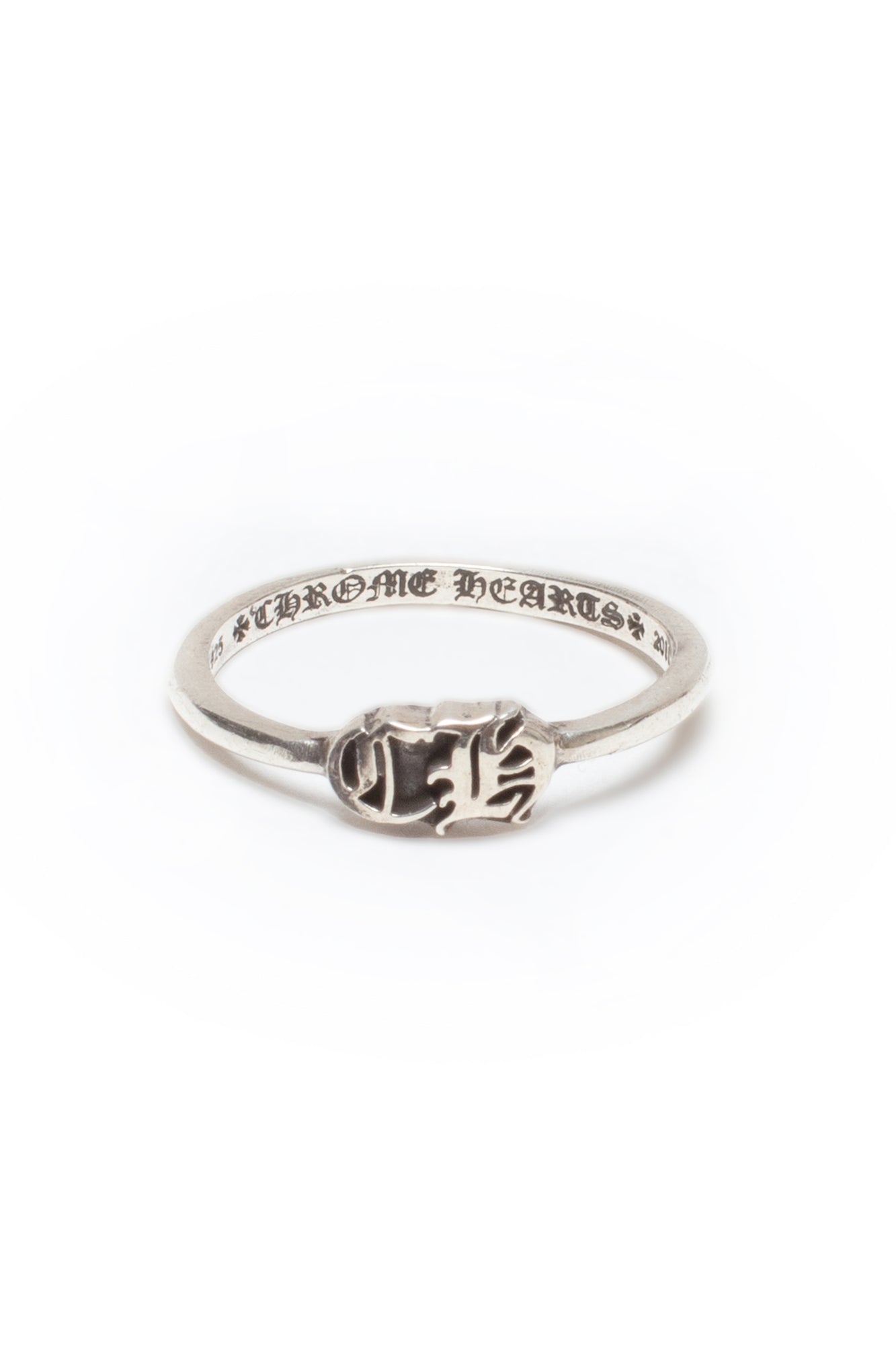 Chrome Hearts Bubble Gum Silver Ring