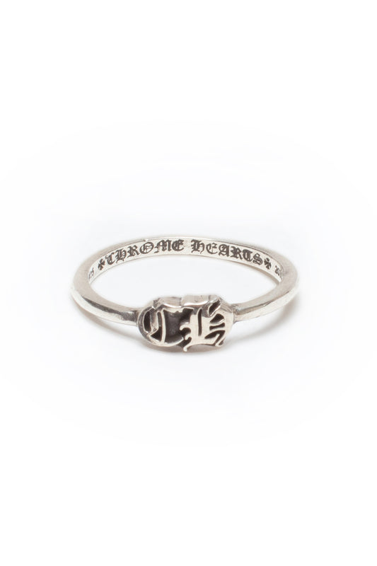 Chrome Hearts Bubble Gum Silver Ring
