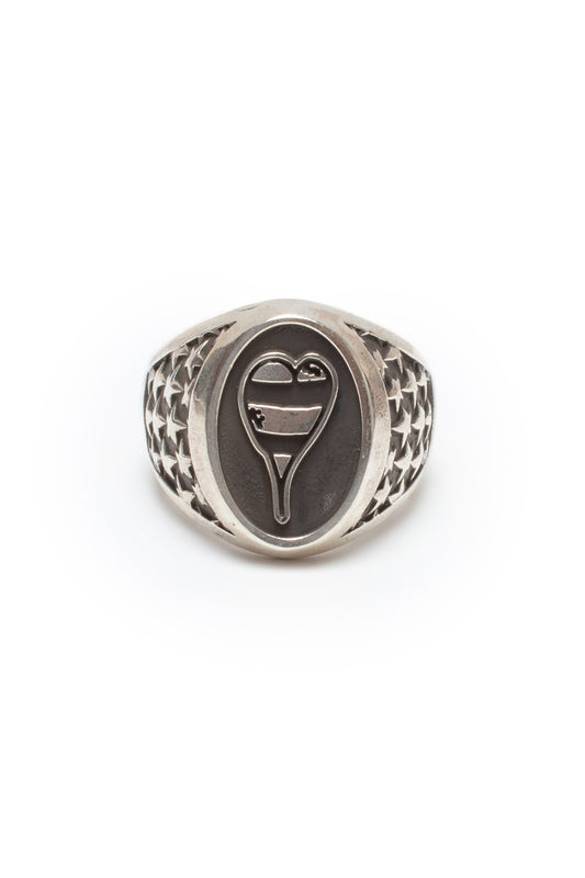 Chrome Hearts Matty Boy Heart Signet Ring