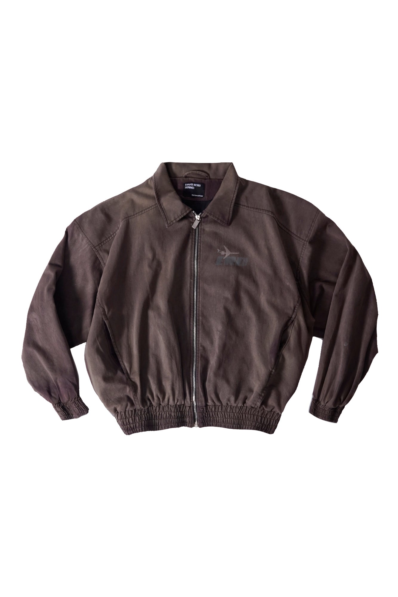 Enfants Riches Déprimés Death In Flight Zip Jacket 'Sun Faded Black'