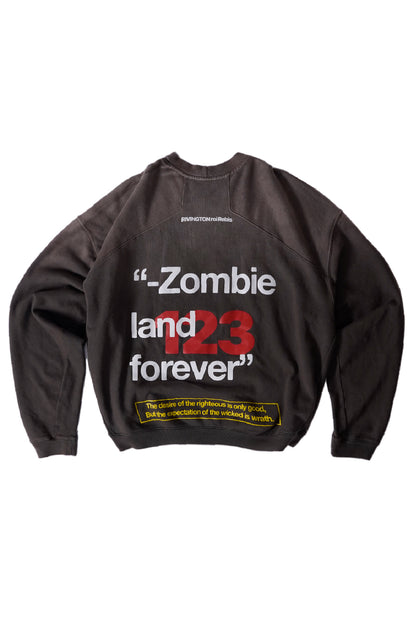 RRR123 Zombieland Crewneck Brown