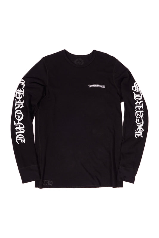 Chrome Hearts Scroll Thermal Long Sleeve T-Shirt