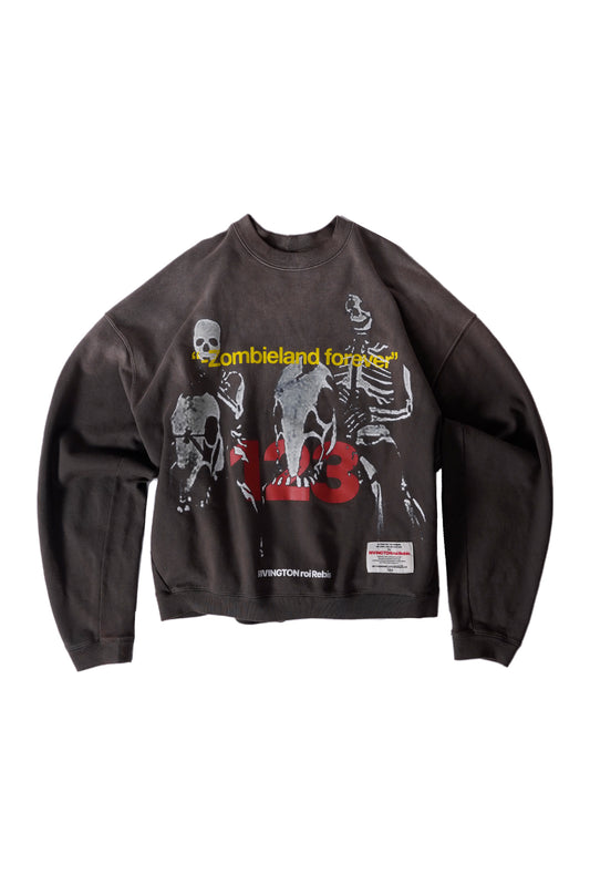 RRR123 Zombieland Crewneck Brown