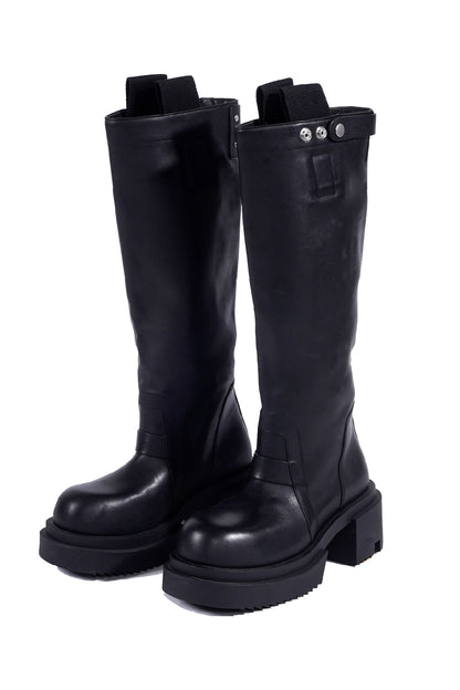 Rick Owens FW24 Porterville Knee Pull On Bogun Boots