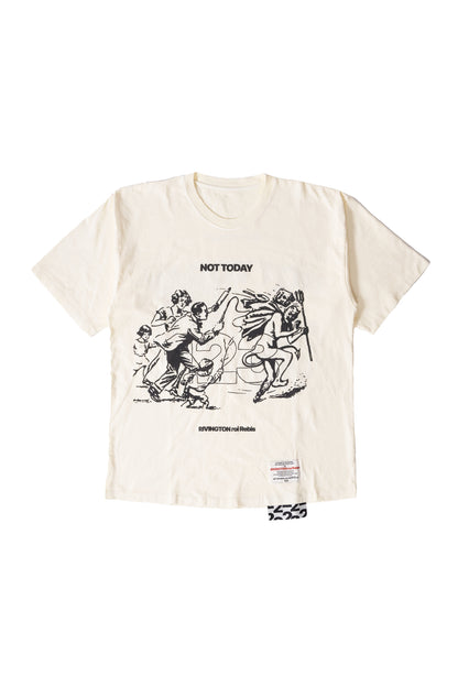 RRR123 "Not Today" T-shirt Cream