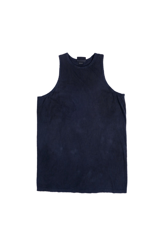 Balenciaga Black Sleeveless Cotton Tank Top
