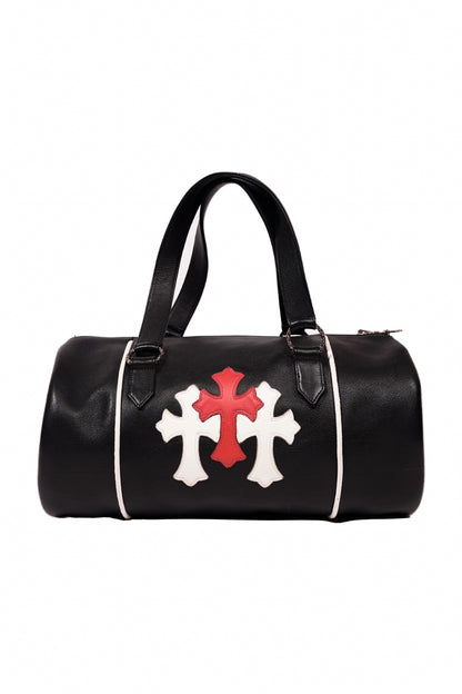 Chrome Hearts Red Cross Patch Duffle Bag
