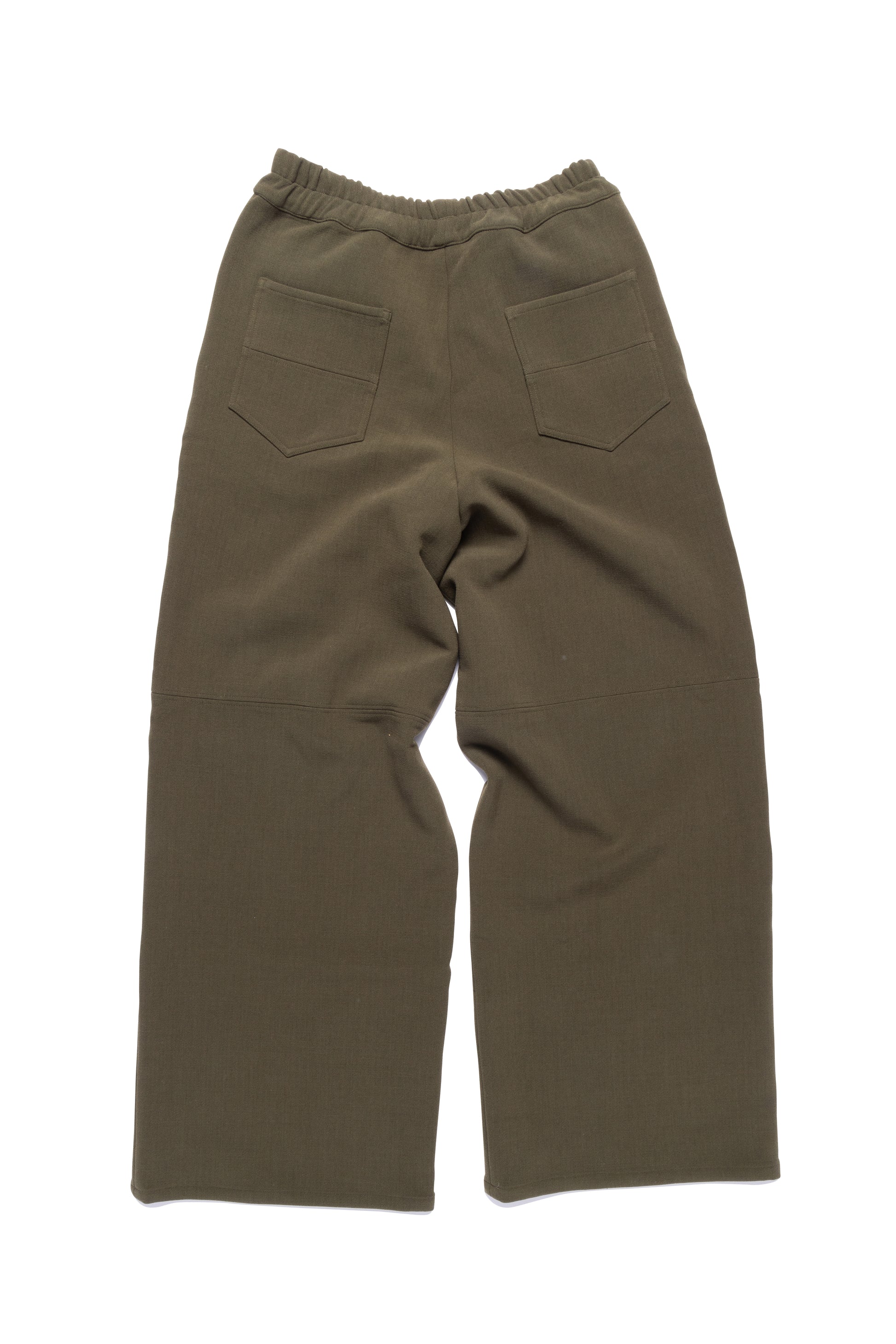 Namacheko Wide Leg Azor Moss Green Trousers - Xia Office