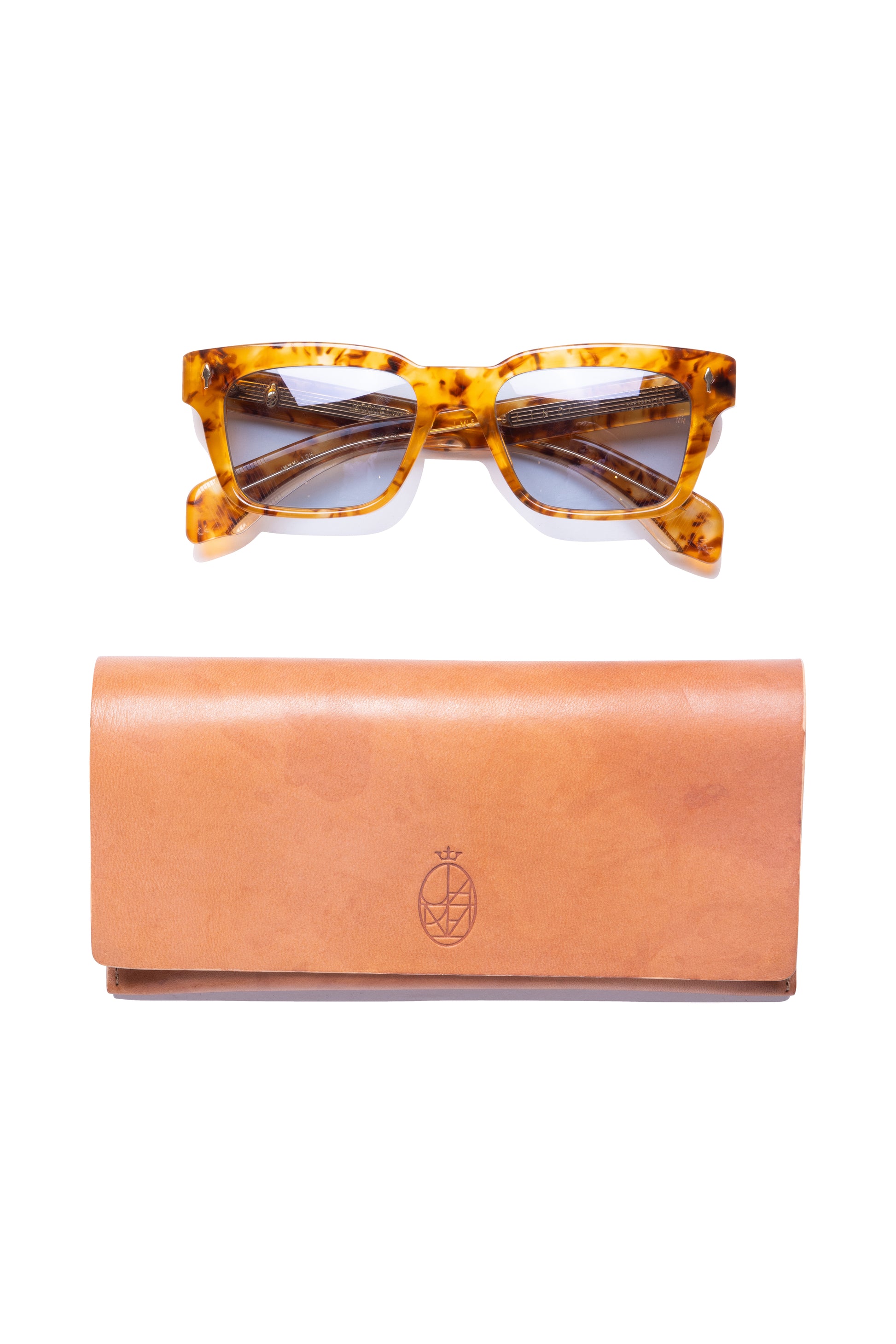 The Row x Jaque Marie Mage D-Frame Tortoiseshell Acetate Sunglasses - Xia Office