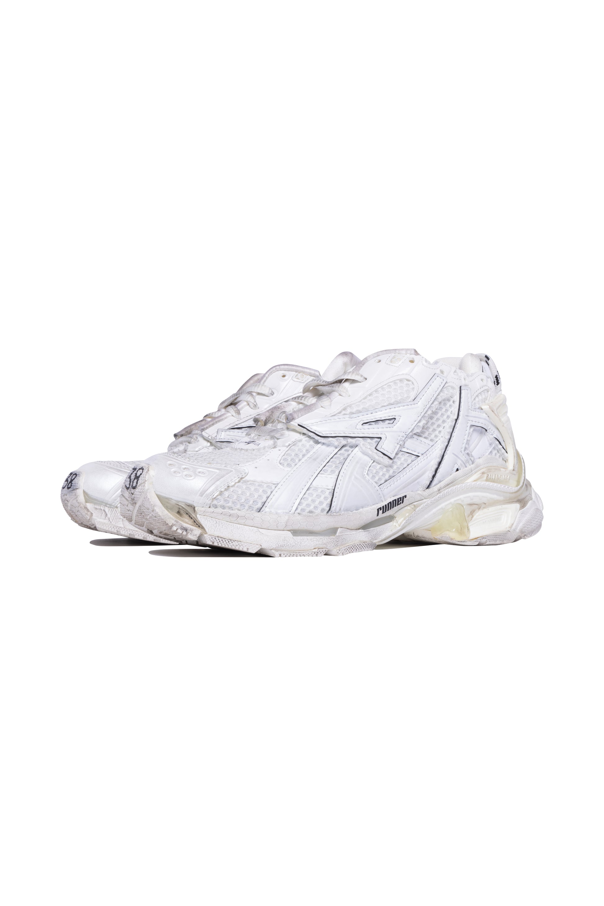 Balenciaga Runner Logo-embroidered Sneakers - Xia Office